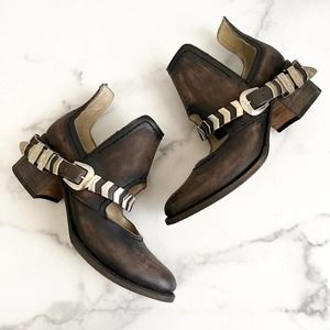 Freebird by Steven Blade Ankle Booties Size 8